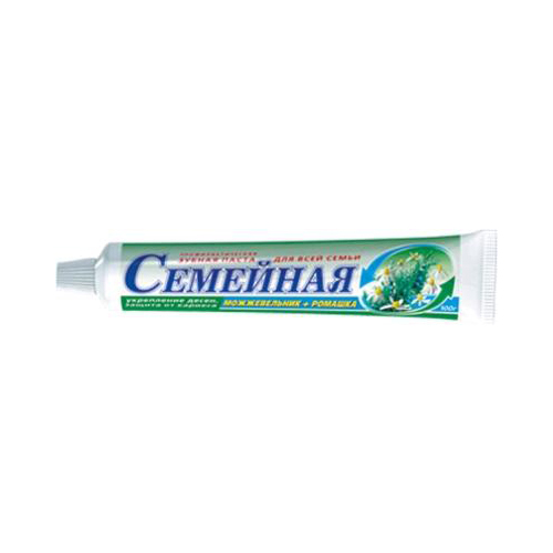 Зубн.паста Весна 100г. Семейная Можжевельник+ромашка 1816