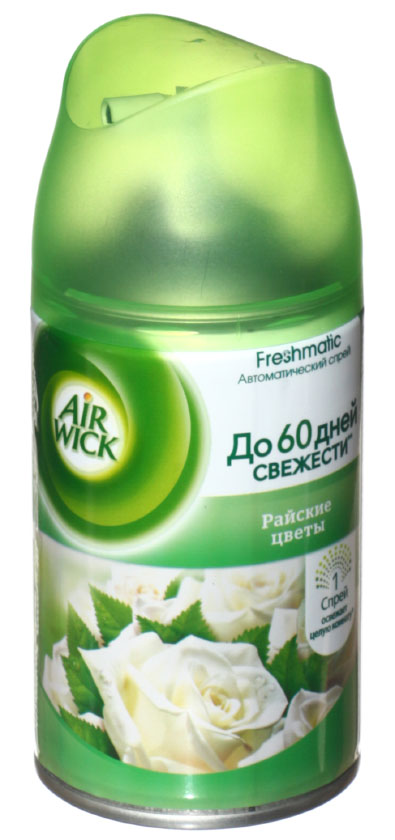 Освежитель воздуха Air Wick 250мл. Сменный блок Райские цветы