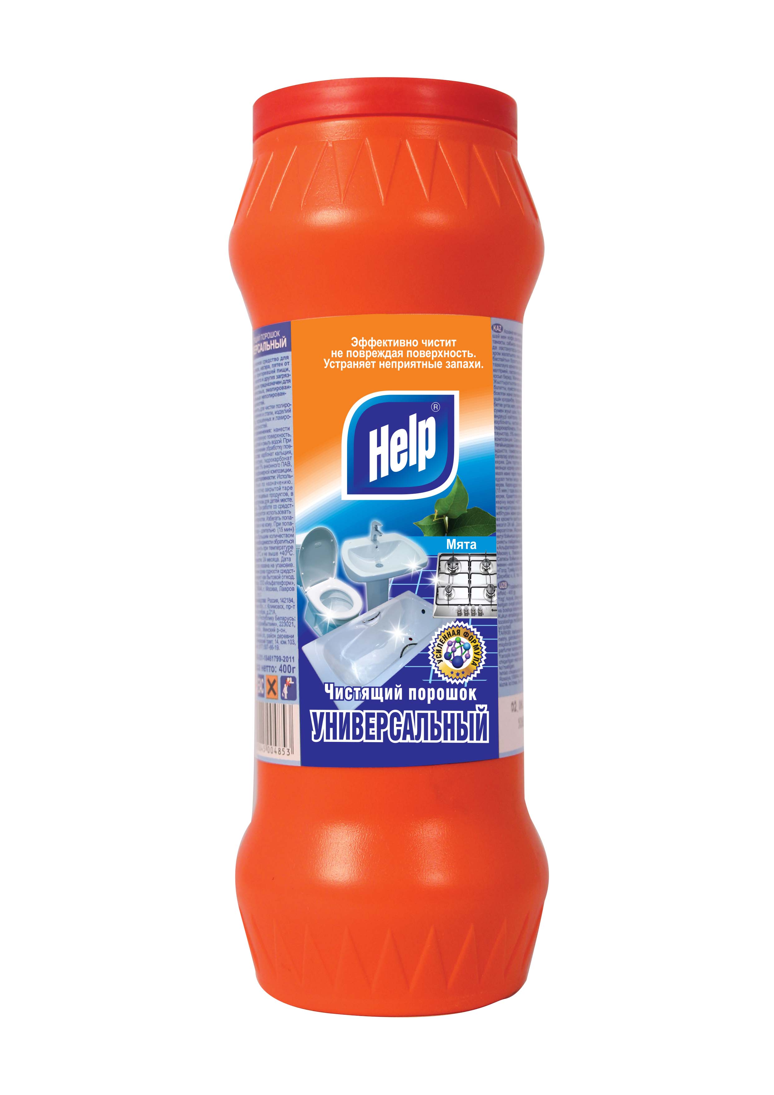 Ср-во Help 400гр. Универсальное чист. Мята банка
