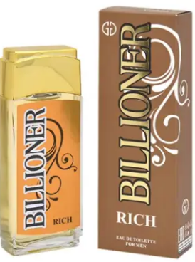 Туалетная вода BILLIONER 95мл, RICH 2853 (27)