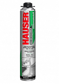 Пена-клей HAUSER 550мл. Универсальный всесезонный (12)