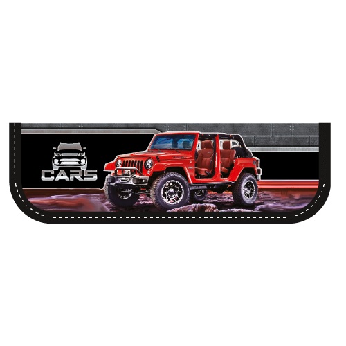 Пенал 1отд. малый "Red Jeep" 190*65 Пчелка