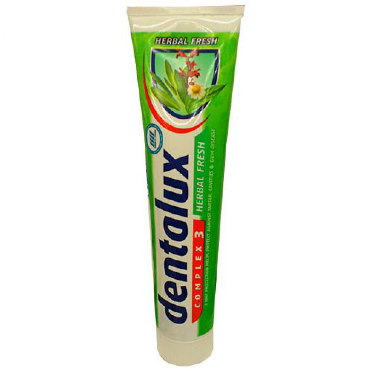 Зубн.паста Dentalux 100г. Herbal
