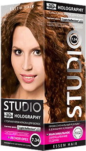 Краска д/волос Studio 7.34 Лесной орех (6)