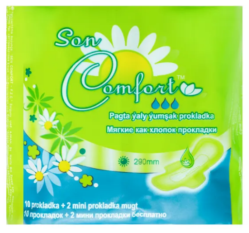 Прокладки Sen Comfort Soft 4 капли 12шт.