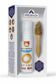 Ср-во Pregrada 150мл. пена очист.+щетка (18)