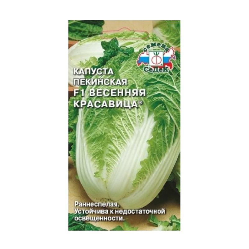 Семена капуста пекинская Весенняя Красавица (ПЕК) Седек (уп.10)