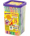 Ручка шар. масл. СИНЯЯ Юнландия Candy 0,3мм. (уп.75)