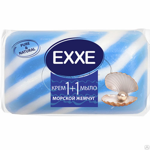 Мыло EXXE 1+1 90г. Оливковое масло/Зеленый чай (36)
