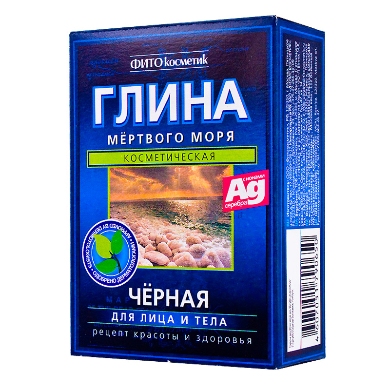 Маска д/лица и тела Фито 100г. Глина мертвого моря  1304