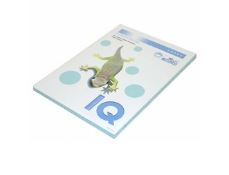 Бумага А4 цветная Maestro/IQ Pale 100л. 80гр голубой лед