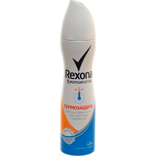 Дез. спрей Rexona 150мл. жен. Термозащита (6)