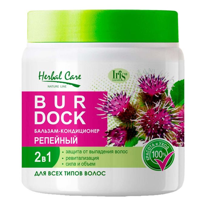Бальзам IRIS HERBAL CARE 500мл. Репейный