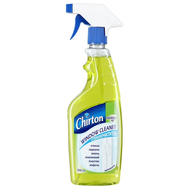 Ср-во Chirton 500/750мл. д/стекол Лимон Распылитель