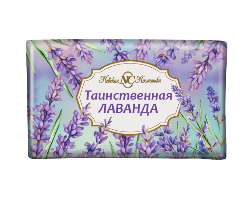 Мыло Невская косм. 180г. Таинственная лаванда (уп.4)