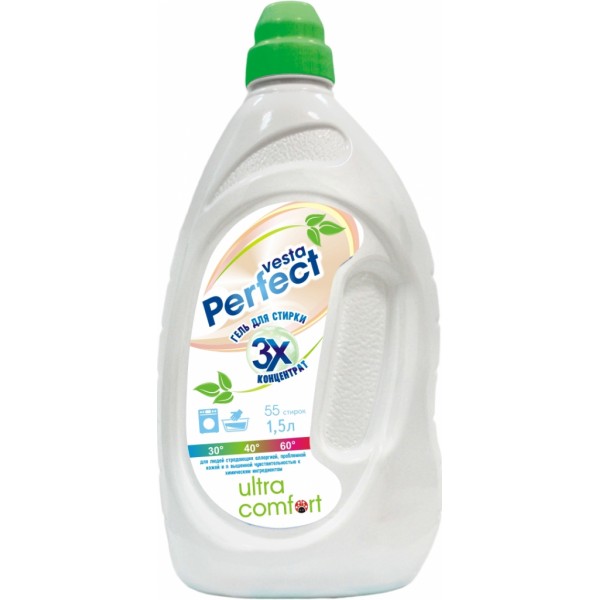 Стир.жидкость Vesta 1.5л. Perfect Ultra Comfort