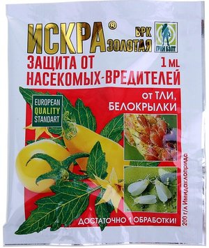 Инсектицид от почв.вред-ей Искра 1мл. Золотая от колорадского жука и тли (350)