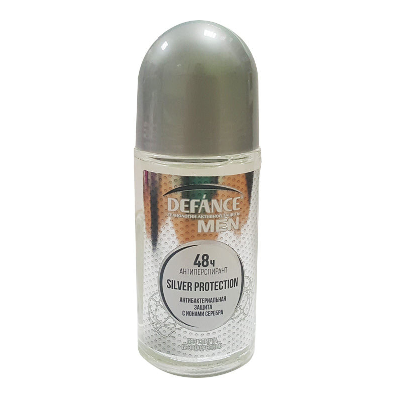 Дез. шарик Defance 50мл. муж. Silver protection