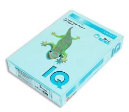 Бумага А4 цветная Maestro/IQ Pale 100л. 80гр сред-голубой