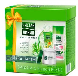ПН/ЖЕН. Чист. линия Забота о коже (45+Крем д/лица 45мл. + Крем д/век20мл. + миц.вода100мл.)