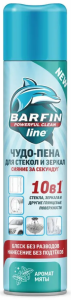 Ср-во Barfin 300мл. д/стекол Мята чудо-пена