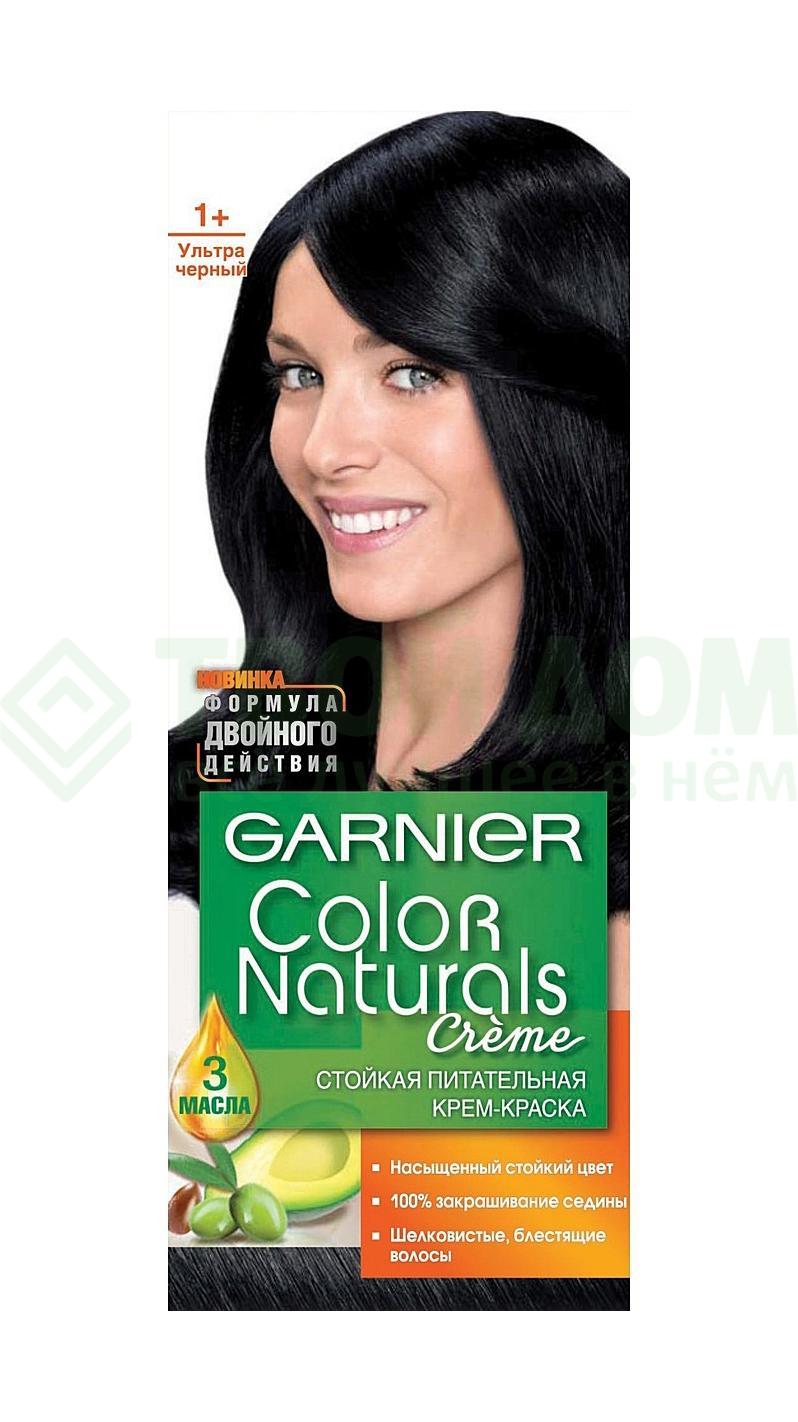 Краска д/волос Garnier Color Naturals 1+ Ультра черный