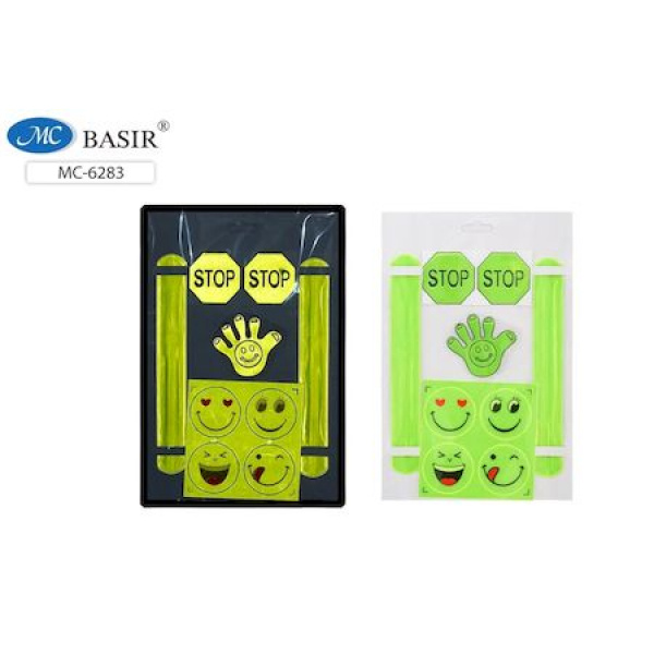 Набор светоотражающих наклеек Basir Stop