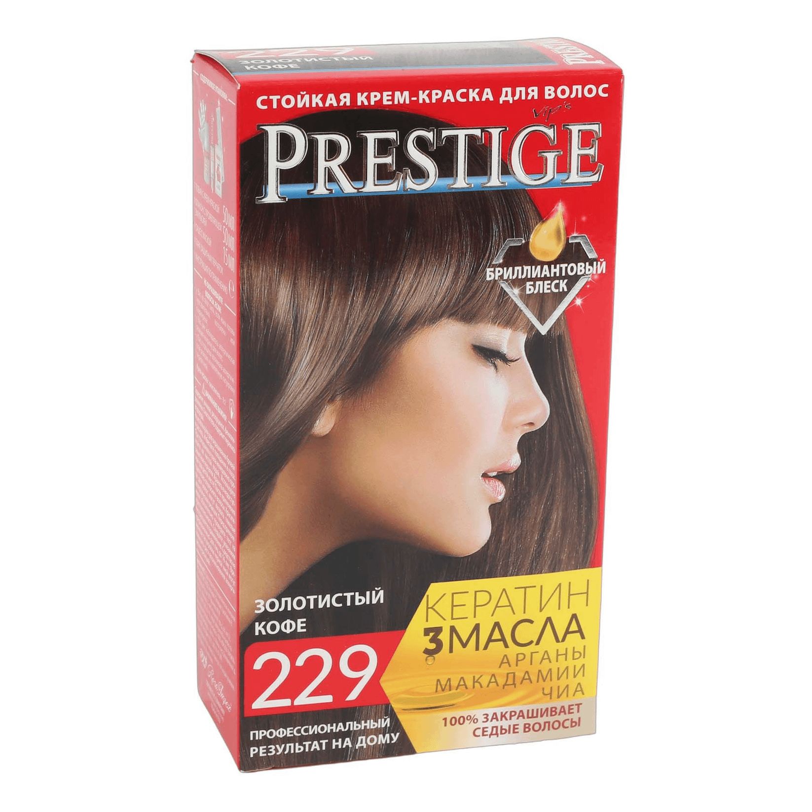 Краска д/волос PRESTIGE 229 Золотистый кофе
