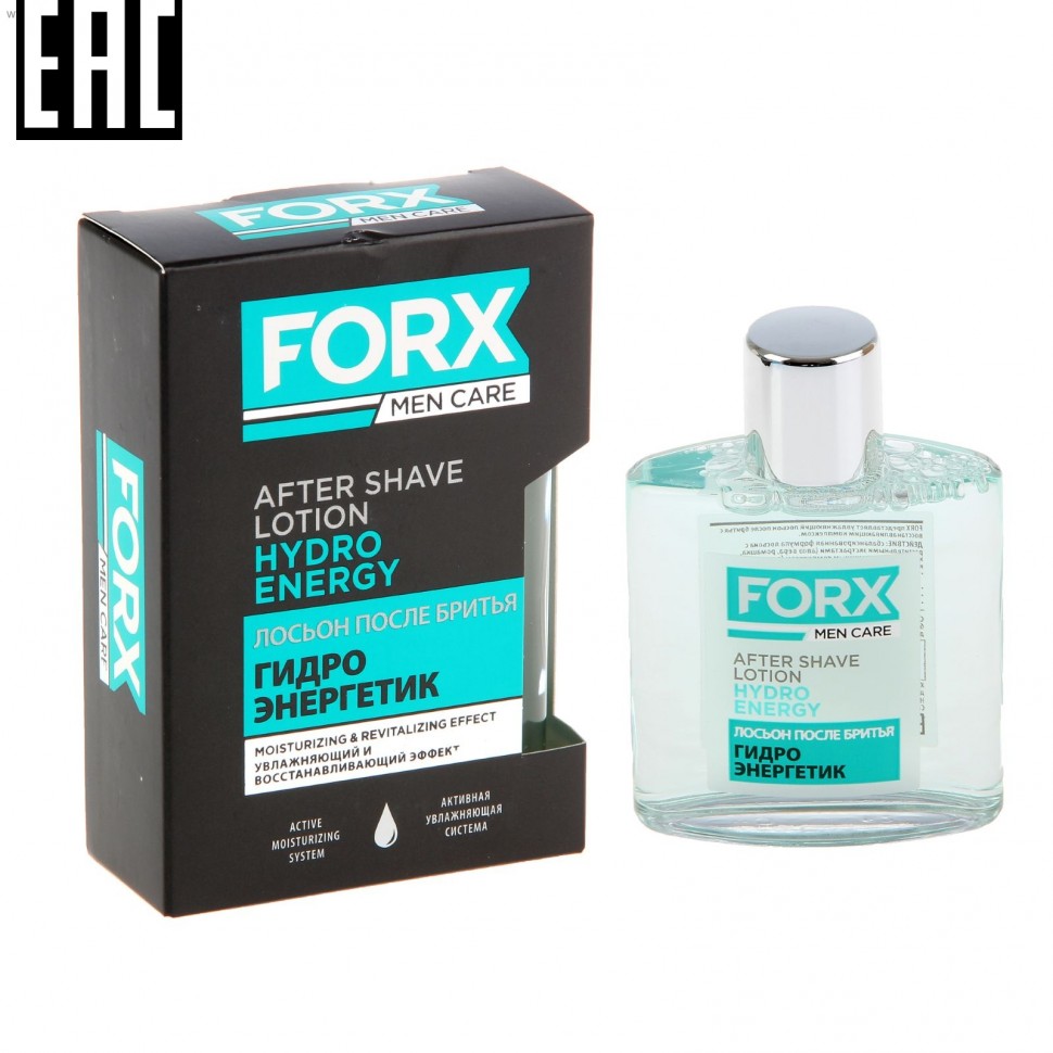 Лосьон п/бритья Forx 100мл. Гидро Энергетик