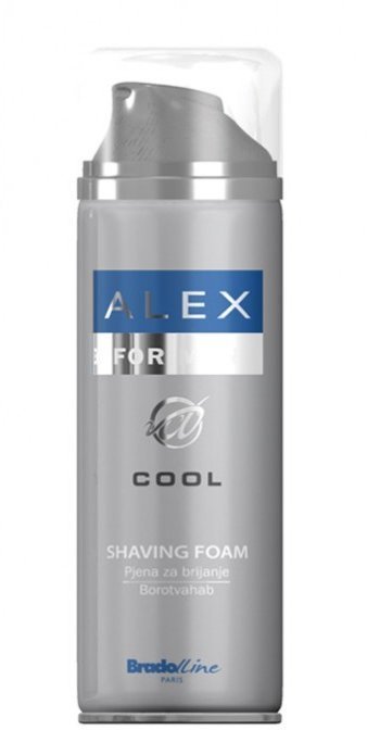 Пена д/бритья Alex 200мл. Cool