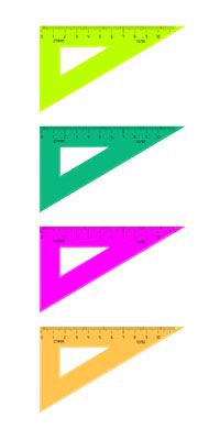 Треугольник 10см/30 Стамм флюор. (уп.20шт.)