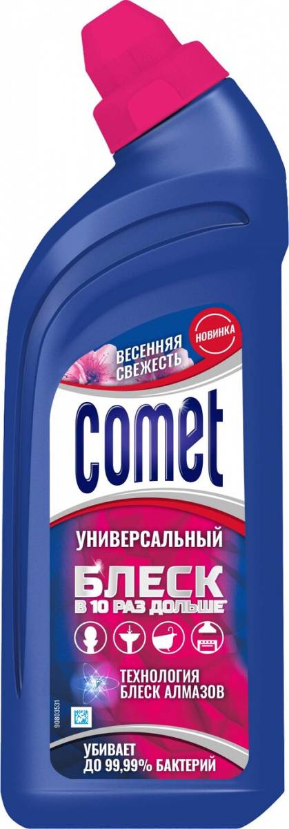 Ср-во Комет 450мл. Весенняя свежесть Гель