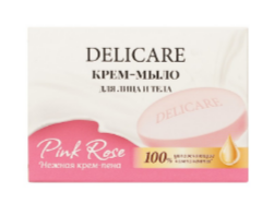 Мыло DELICARE 100г. Pink rose