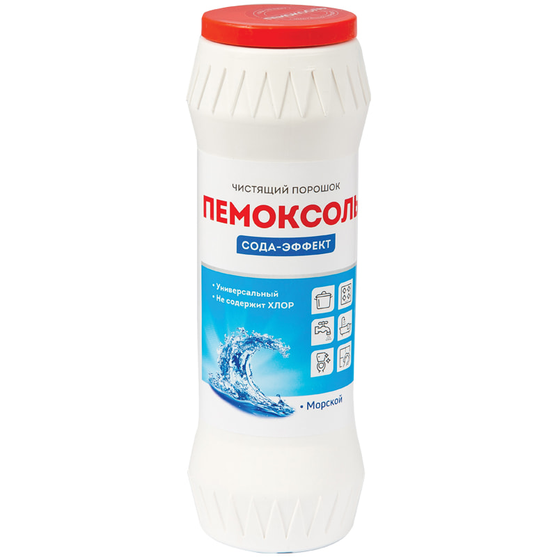 Ср-во OfficeClean Пемоксоль 400мл. Пемоксоль Морской порошок