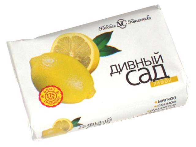 Мыло Невская косм. 90г. Дивный сад Лимон (уп.6) (72)
