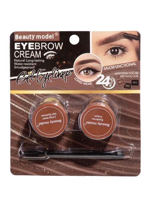 Тени д/бровей Beauty model + подводка тон 01