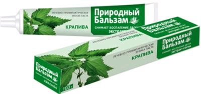 Зубн.паста Весна 100г. Природный бальзам Крапива 8005