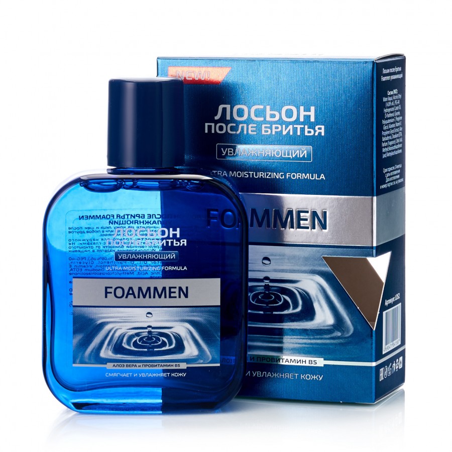 Лосьон п/бритья FOAMMEN 100мл. Увлажняющий (24)