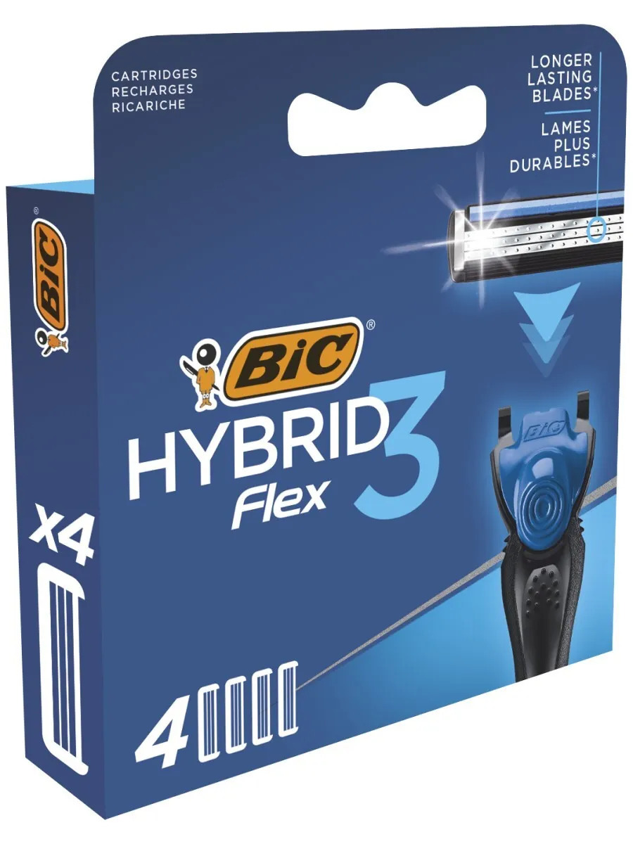 Кассеты Bic 4шт.