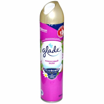 Освежитель воздуха Glade 300мл. кокосовый бали (12)