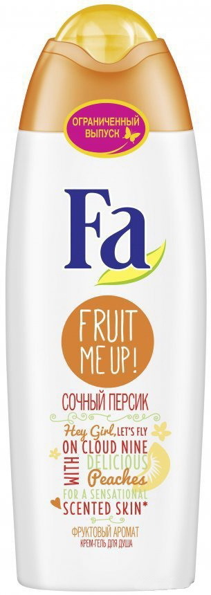Гель для душа ФА 250мл. Fruit me up Персик
