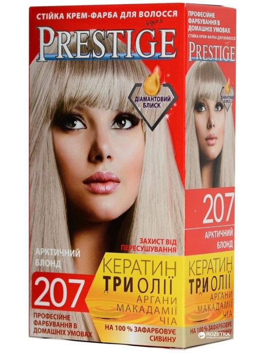Краска д/волос PRESTIGE 207 Арктический блонд