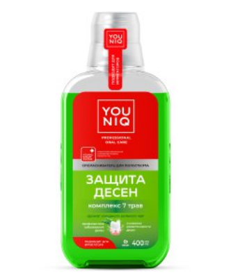 Ополаск. д/рта Grass 400мл. Youniq Защита десен (6)