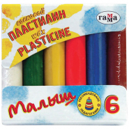 Пластилин 6цв. Гамма Малыш