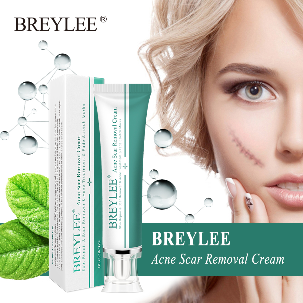 Крем Breylee 30г. для удаления шрамов, угревой сыпи и устранения рубцов