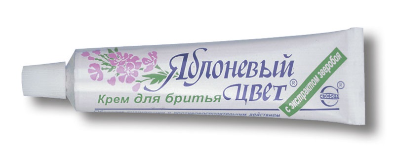 Крем д/бритья Свобода 40г. Яблоневый Цвет***