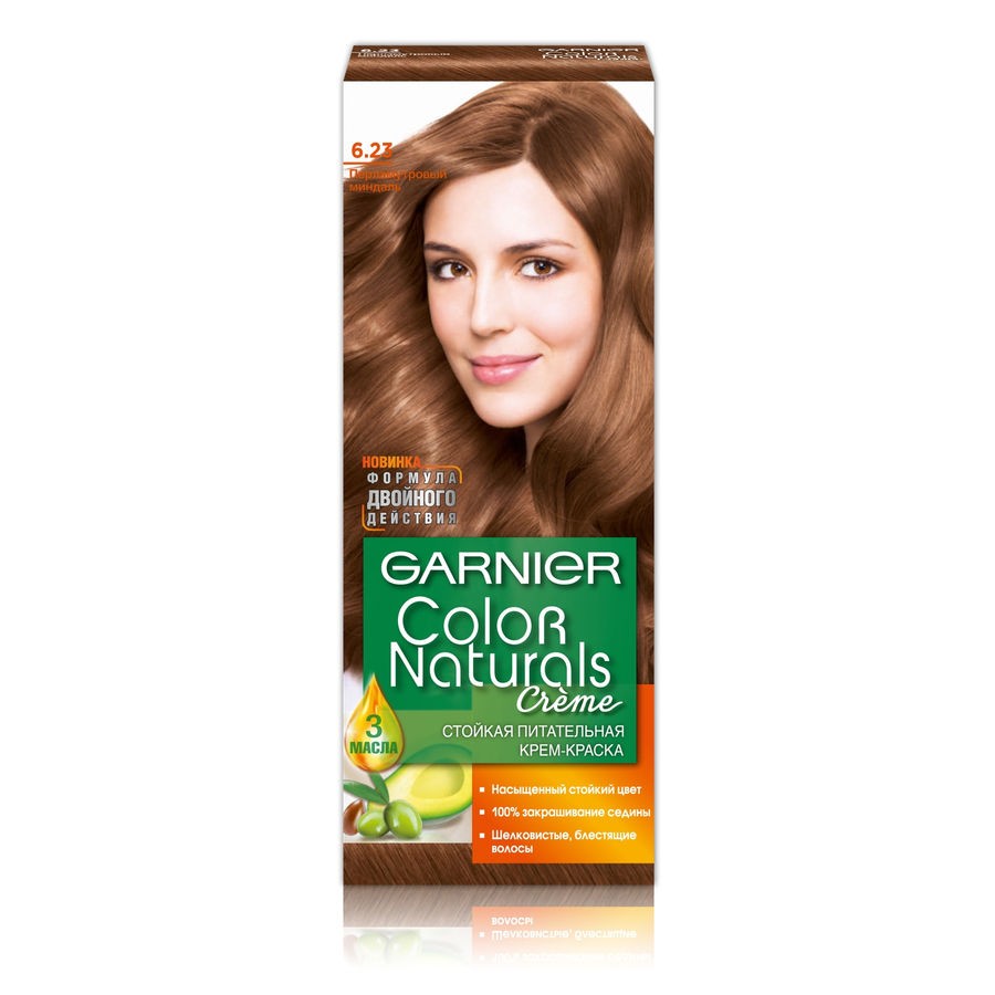 Краска д/волос Garnier Color Naturals 6.23 Перламутровый миндаль