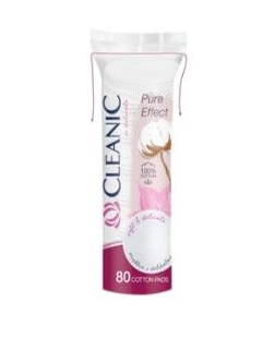 Ватные диски Cleanic 80шт. Pure effect (35)