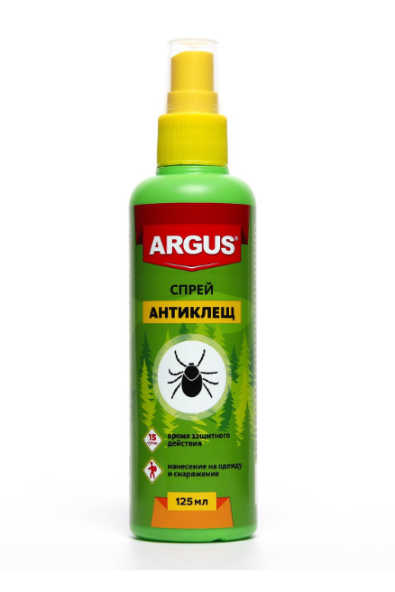 Спрей от клещей Argus 125мл. Лосьон (42)
