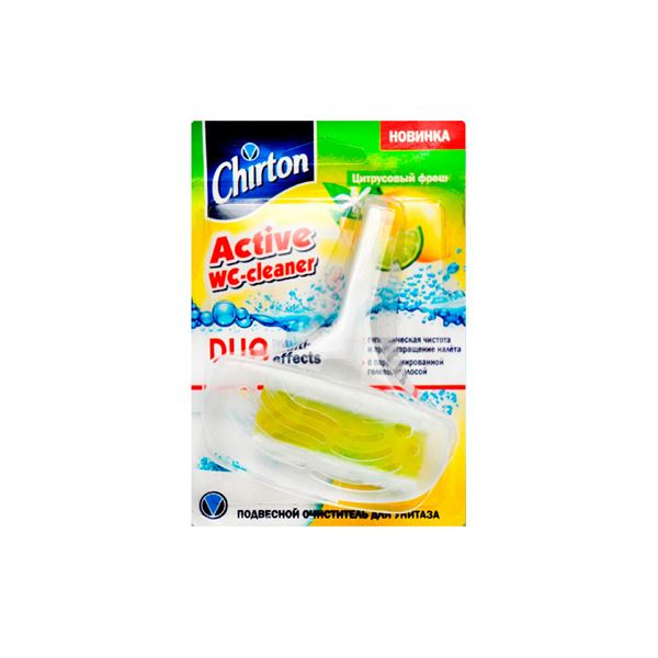 Освежитель для унитаза Chirton 40г. Подвес Цитр.фреш